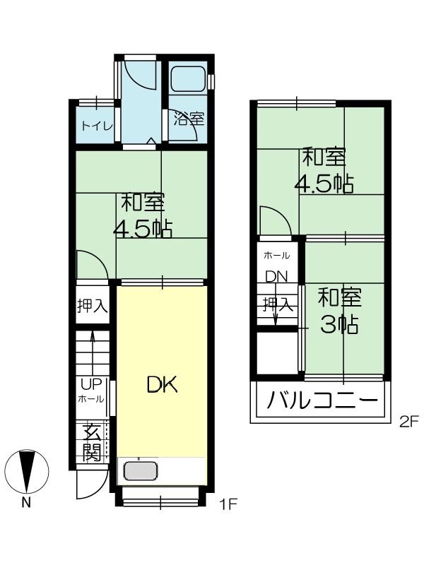 北新町四丁目　中古テラスハウス