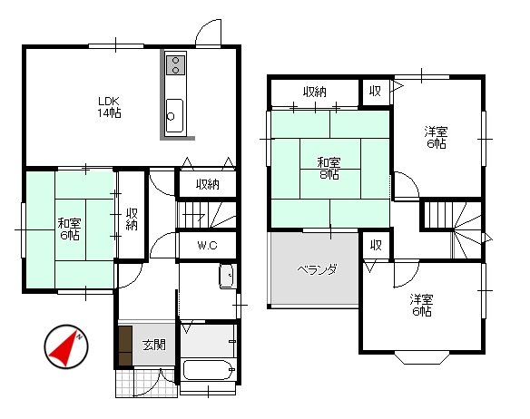 岸和田市別所町三丁目　戸建