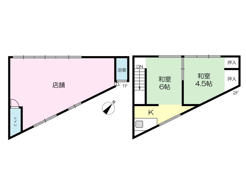 貝塚市名越　店舗兼居宅