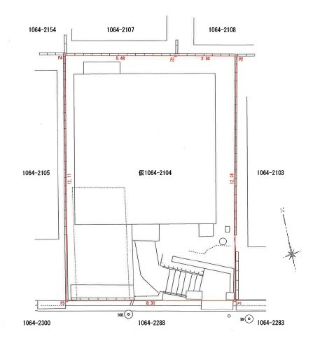 垂水区星陵台5丁目古家付き売り土地
